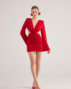 Red / XS / Polyester - Elastane Blend