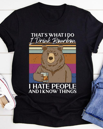 Bourbon Bear T-Shirt-1