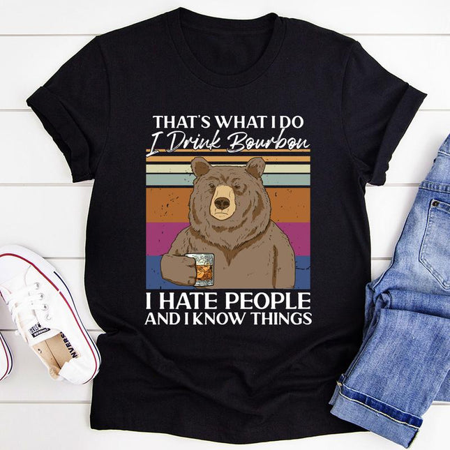 Bourbon Bear T-Shirt-1