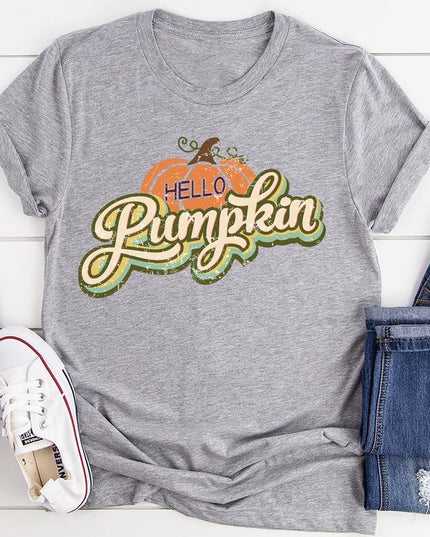 Hello Pumpkin T-Shirt-2