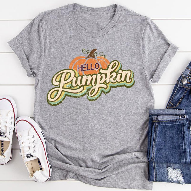 Hello Pumpkin T-Shirt-2