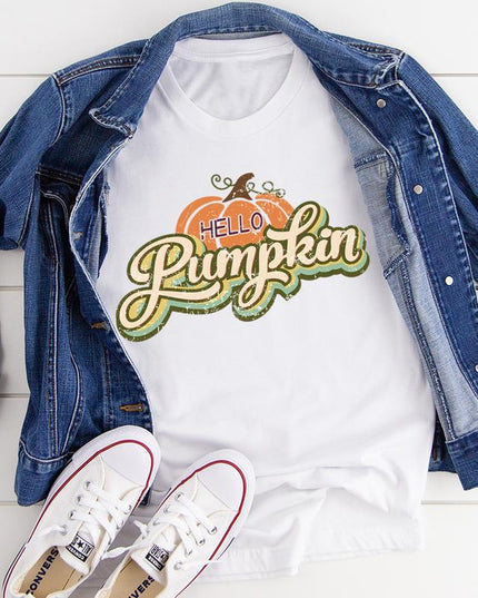 Hello Pumpkin T-Shirt-1