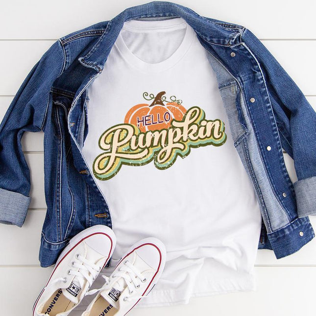Hello Pumpkin T-Shirt-1