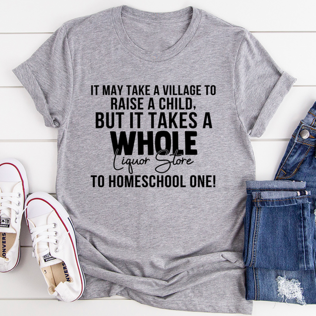Homeschool Mom T-Shirt-0