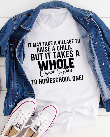 Homeschool Mom T-Shirt-1