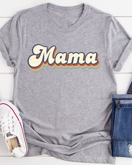 Mama Retro T-Shirt-1