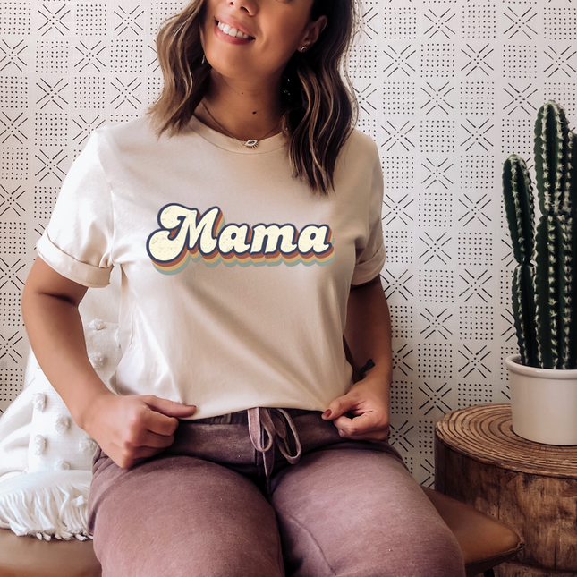 Mama Retro T-Shirt-2