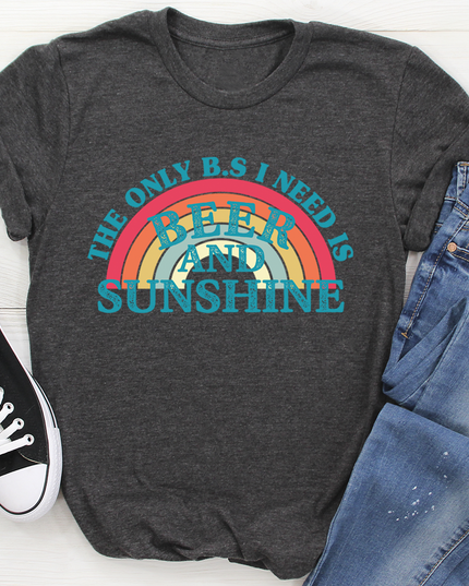 Beer & Sunshine T-Shirt-2