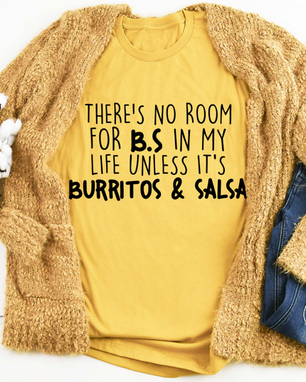 Burritos & Salsa T-Shirt-0