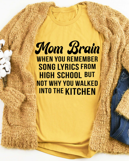 Mom Brain T-Shirt-0