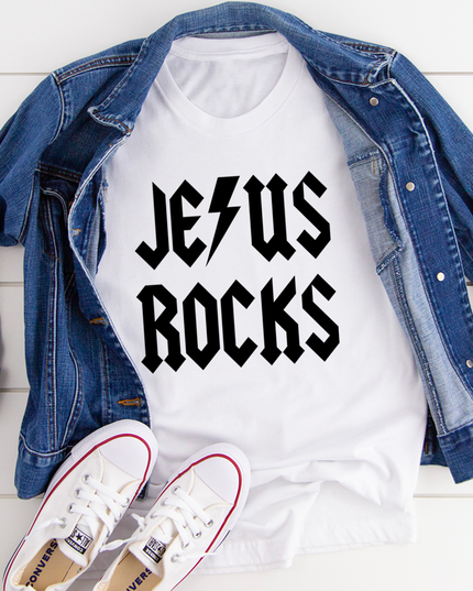 Jesus Rocks T-Shirt-2