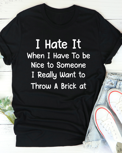 Be Nice T-Shirt-0