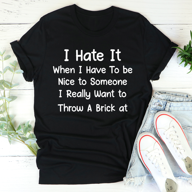 Be Nice T-Shirt-0