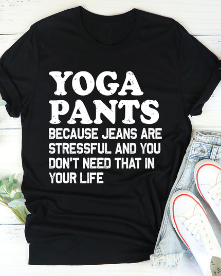 Yoga Pants T-Shirt-1
