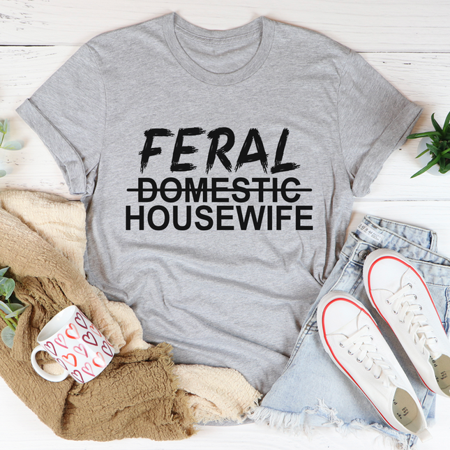 Feral Housewife T-Shirt-0