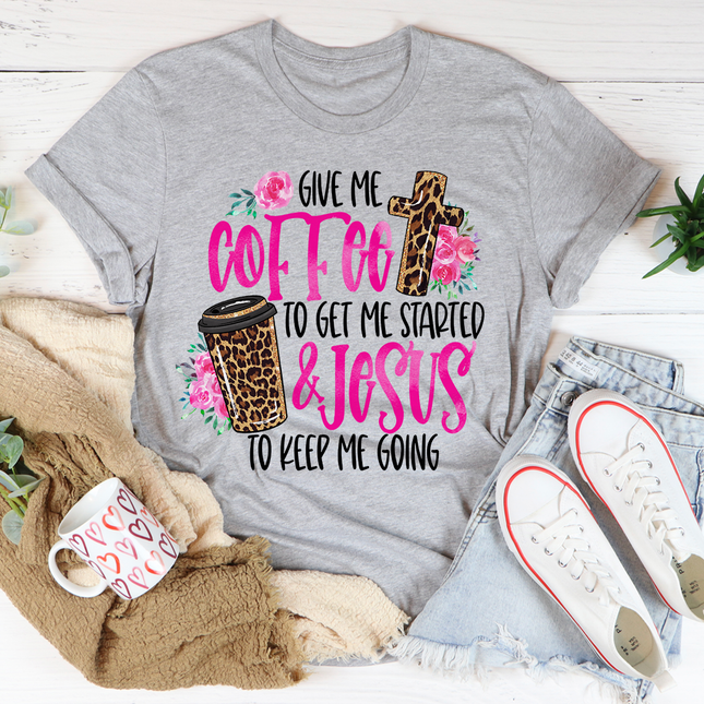 Jesus & Coffee T-Shirt-0