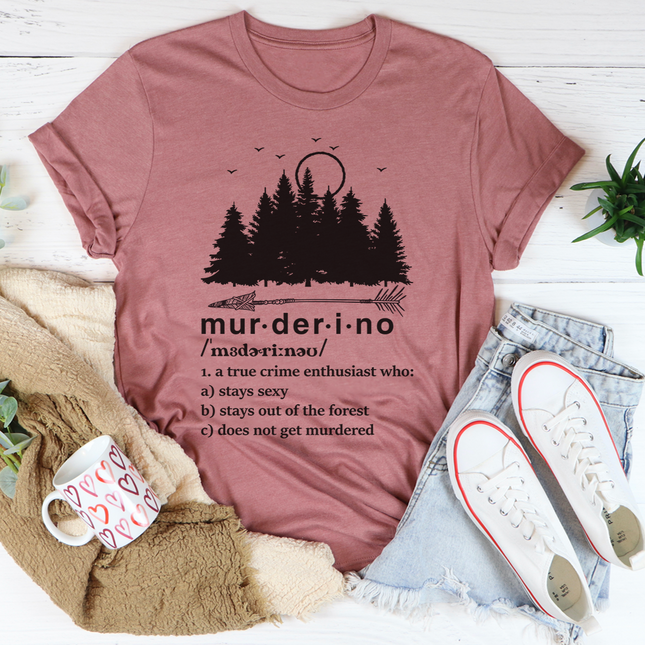 Murderino Noun T-Shirt-0