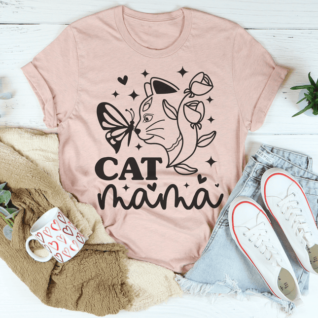 Cat Mama T-Shirt-2
