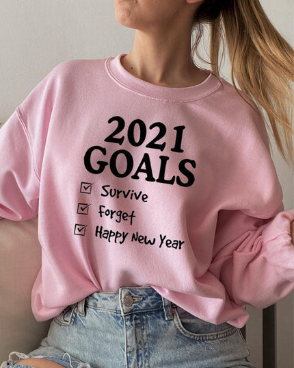2021 Goals Sweat Shirt-0