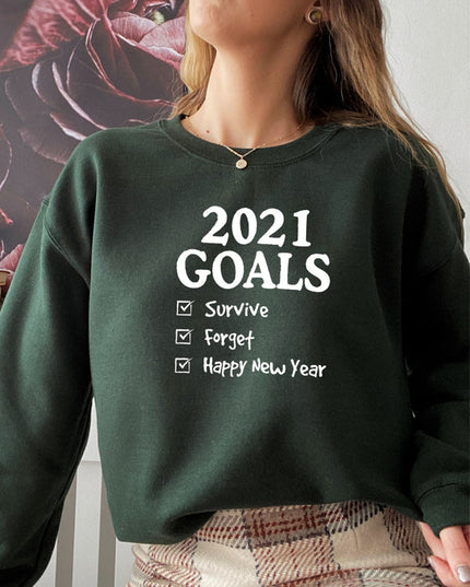 2021 Goals Sweat Shirt-4