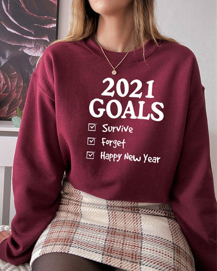 2021 Goals Sweat Shirt-3