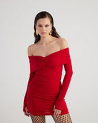 Red / XS / Polyester - Elastane Blend