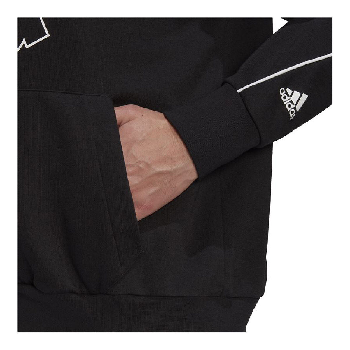 Men’s Hoodie Adidas Giant Black-2