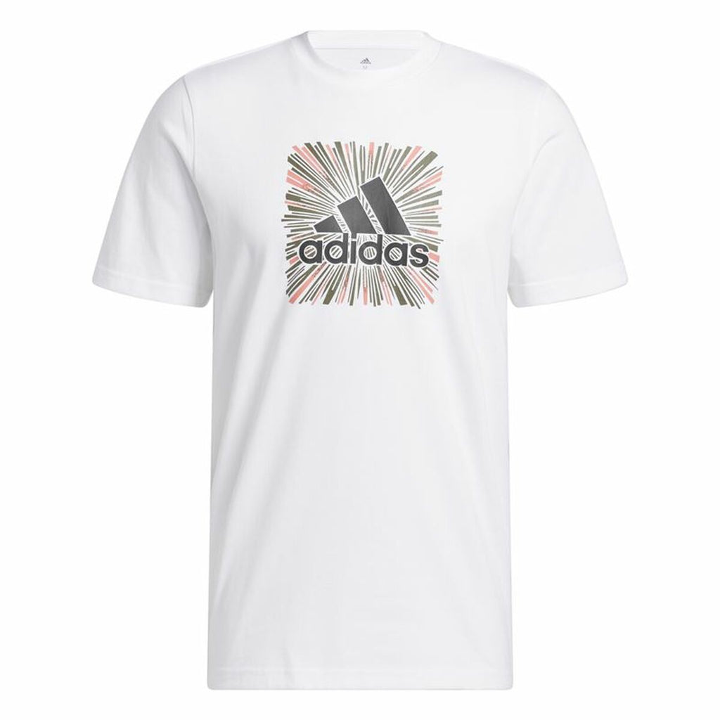 Men’s Short Sleeve T-Shirt Adidas Sport Optimist (XS)-0