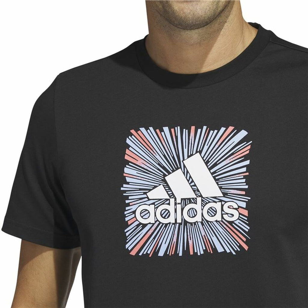 Men’s Short Sleeve T-Shirt Adidas Sport Optimist (XS)-6