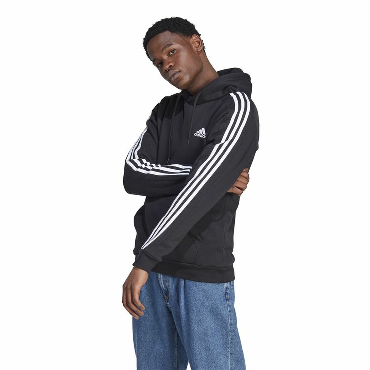 Men’s Hoodie Adidas Black-5