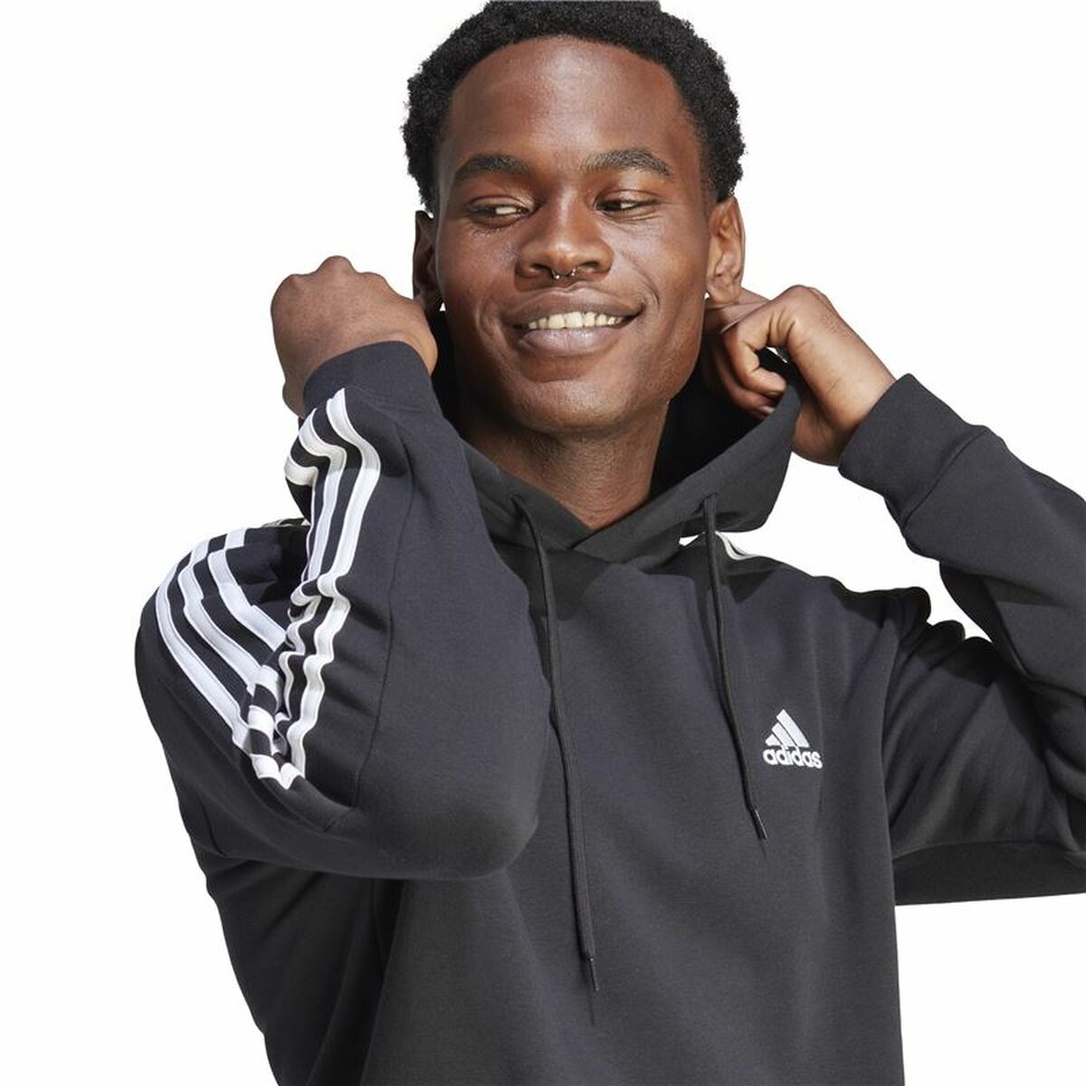Men’s Hoodie Adidas Black-3