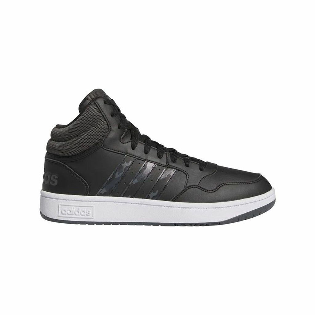 Men’s Casual Trainers Adidas Hoops 3.0 Mid Black-0