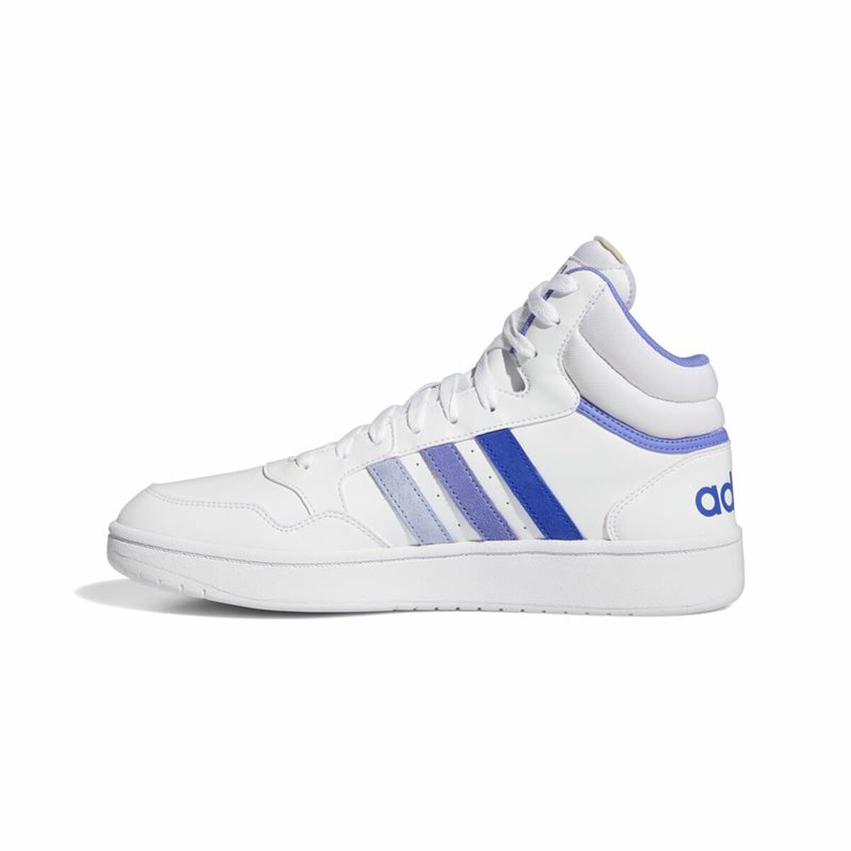 Men’s Casual Trainers Adidas Hoops 3.0 Mid White-6