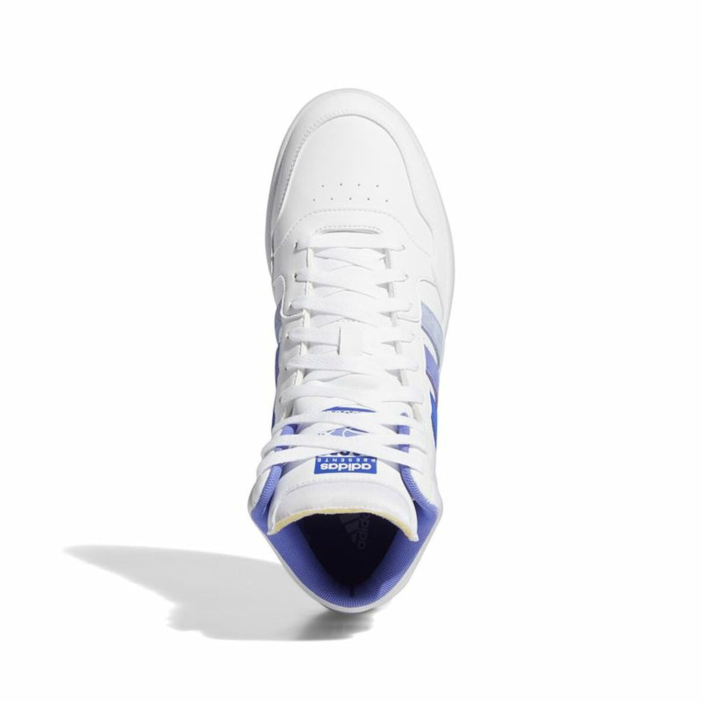 Men’s Casual Trainers Adidas Hoops 3.0 Mid White-4