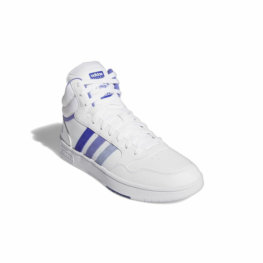 Men’s Casual Trainers Adidas Hoops 3.0 Mid White-3