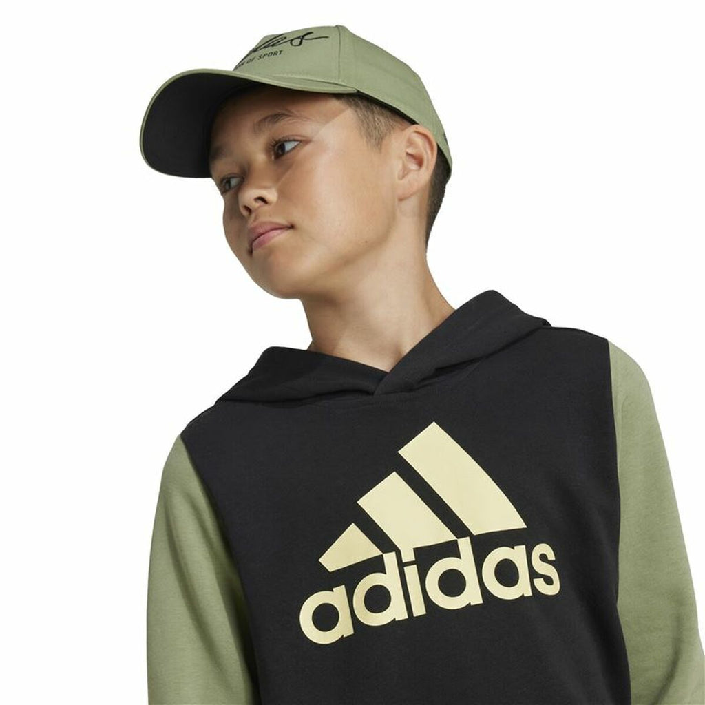 Men’s Hoodie Adidas Essentials Green-3