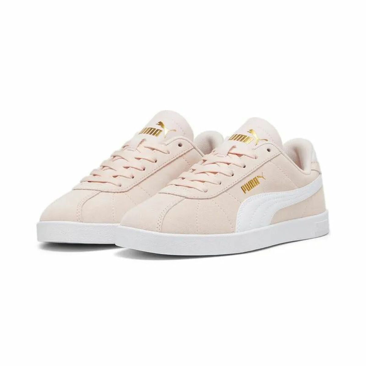 Women's casual trainers Puma Puma Club II White-4