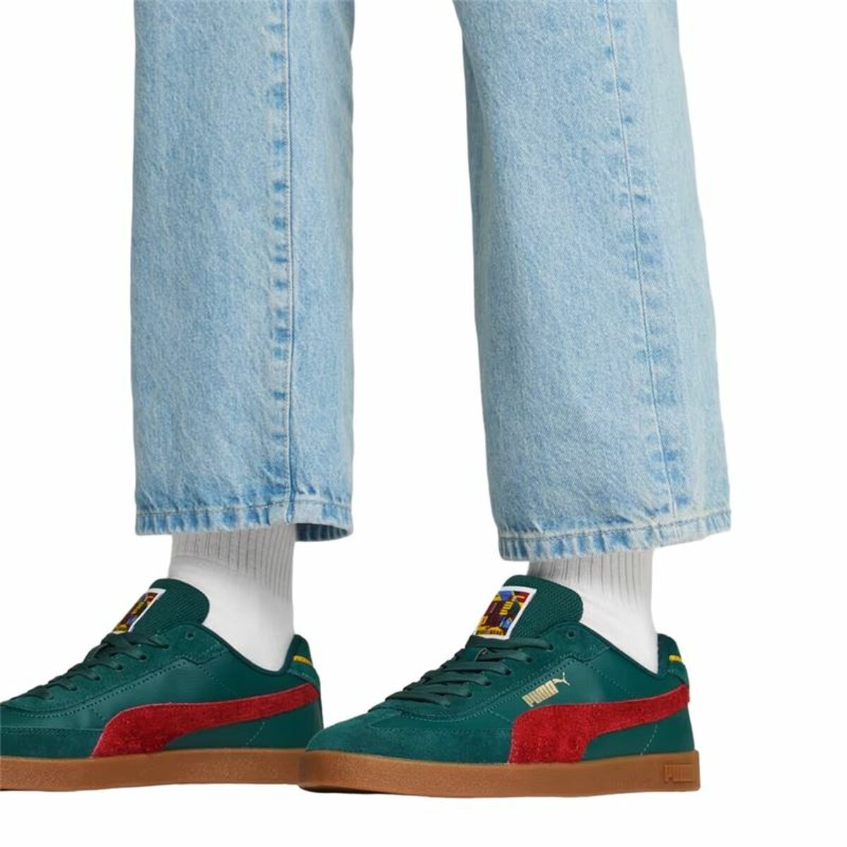 Men’s Casual Trainers Puma Puma Club II Era Year Of Sports Green Aquamarine