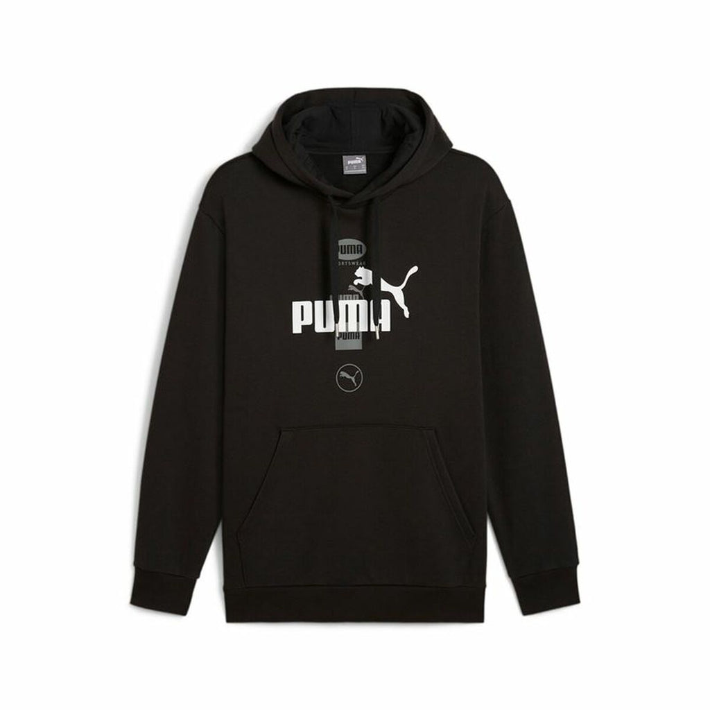 Men’s Hoodie Puma Puma Power Graphic Black-0