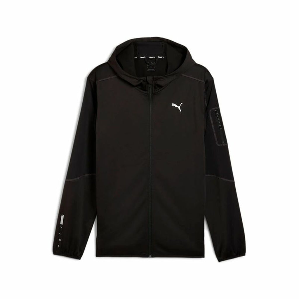 Men’s Hoodie Puma Flex Panelled Jacket Black-0