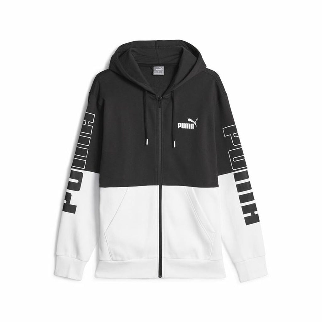 Men’s Hoodie Puma Power Colorblock Black-0