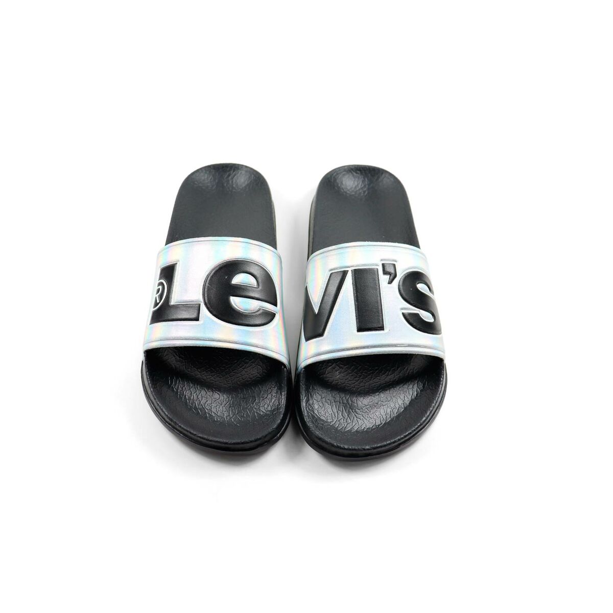 Flip Flops for Children Levi's JUNE L VPOL0239S Black-0