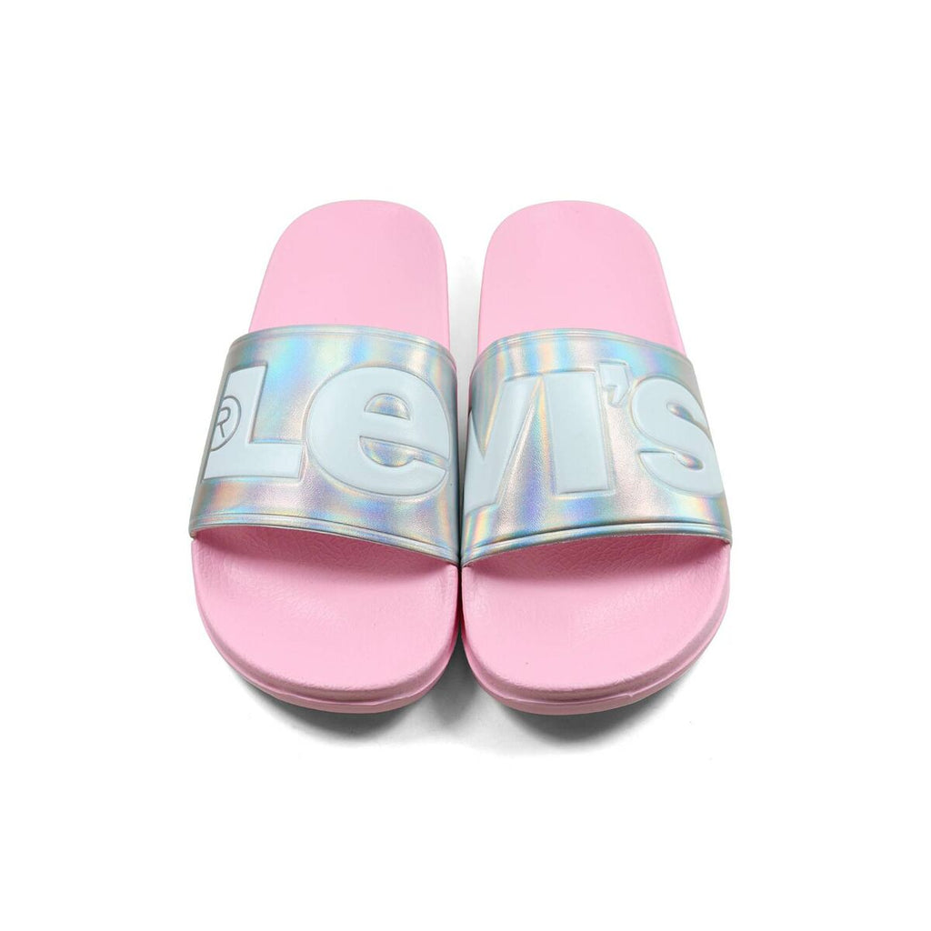 Flip Flops for Children Levi's JUNE L VPOL0239S Pink-0