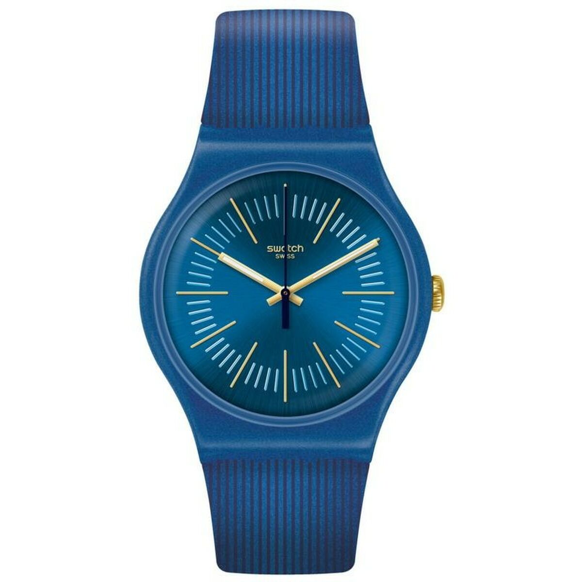 Men's Watch Swatch BLUE SIRUP (Ø 41 mm)