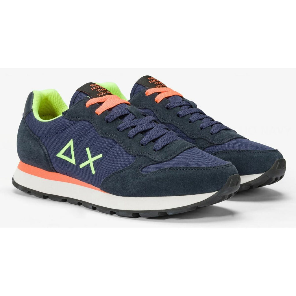 Men’s Casual Trainers SUN68 TOM SOLID Z44102 07 Navy Blue-2