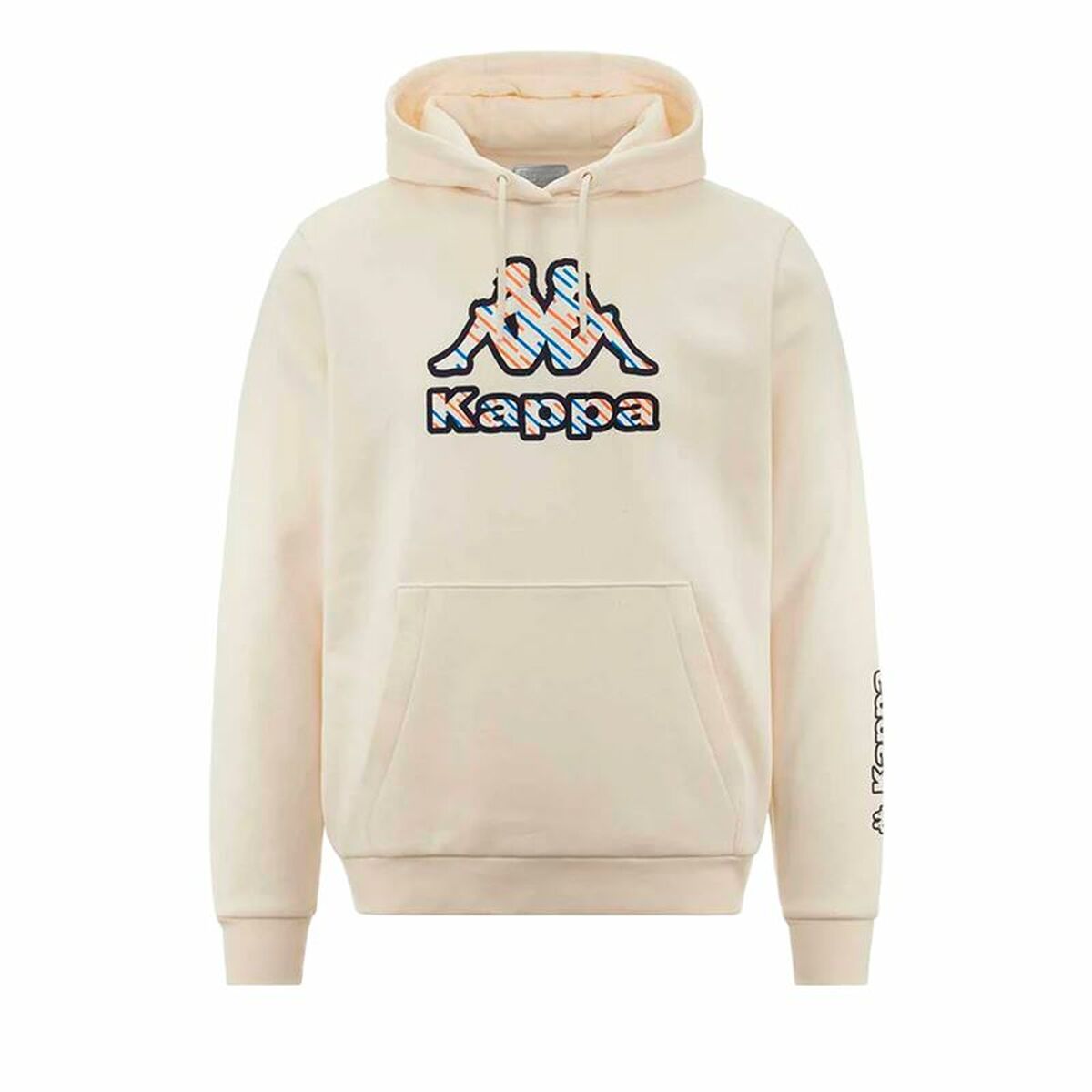 Men’s Hoodie Kappa Fetro Swt White-0