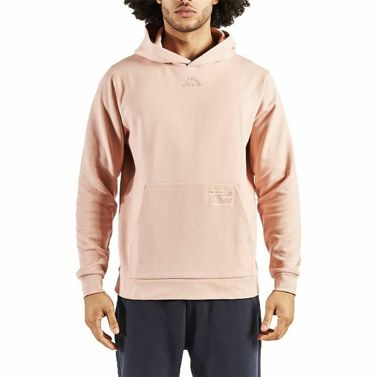 Men’s Hoodie Kappa Pink-0