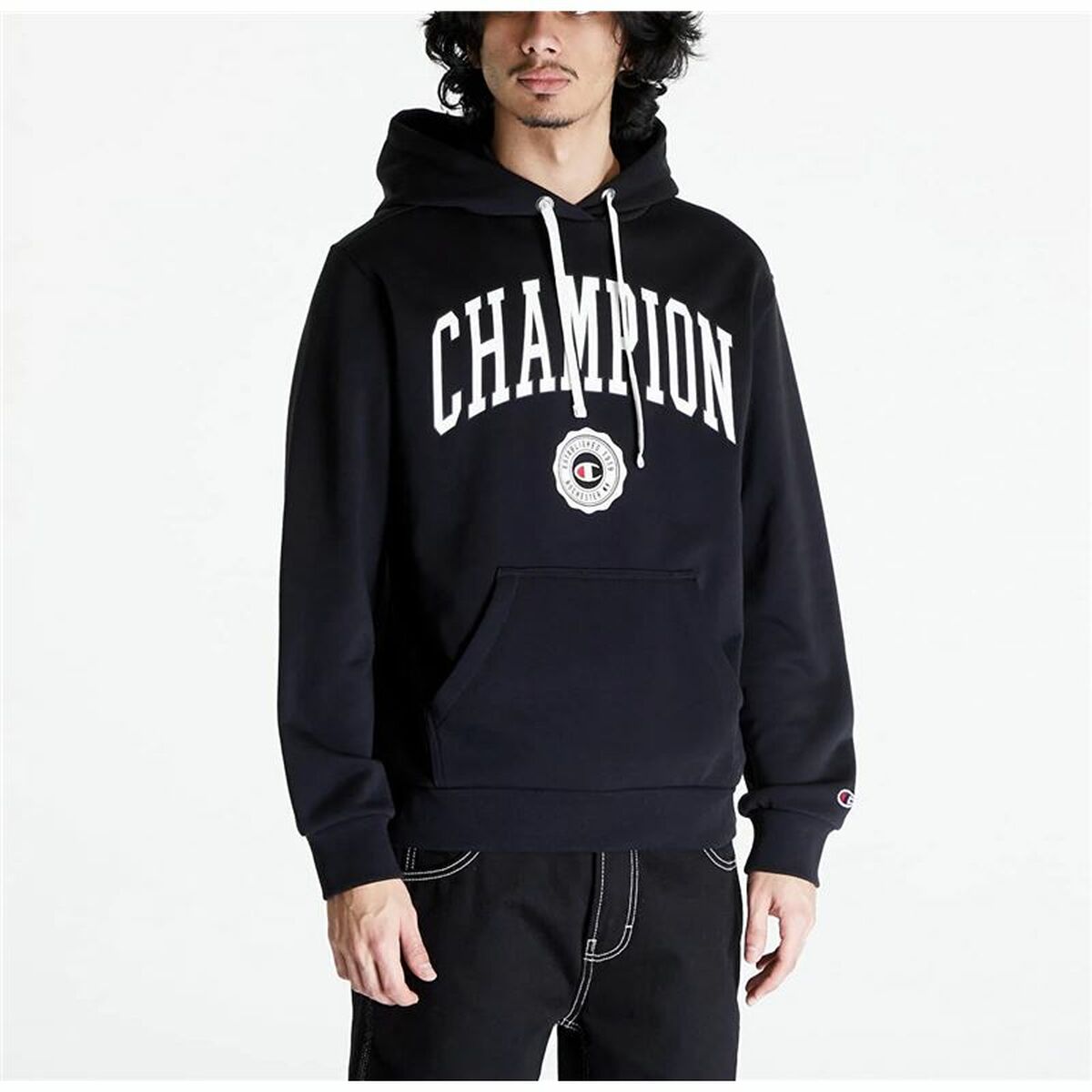 Men’s Hoodie Champion Black-5