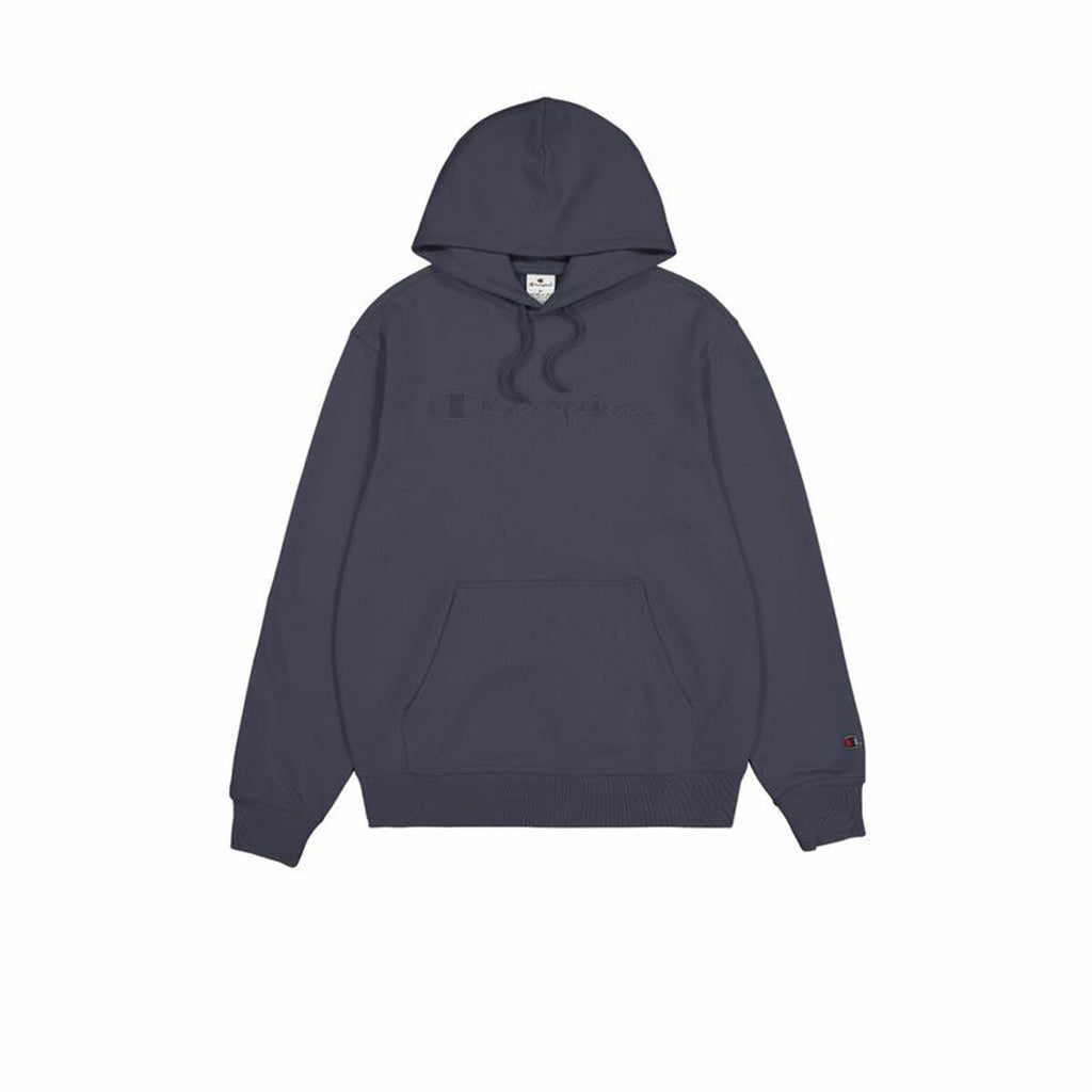 Men’s Hoodie Champion Navy Blue-0