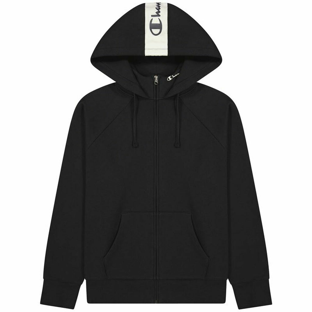 Men’s Hoodie Champion Full Zip Black-0